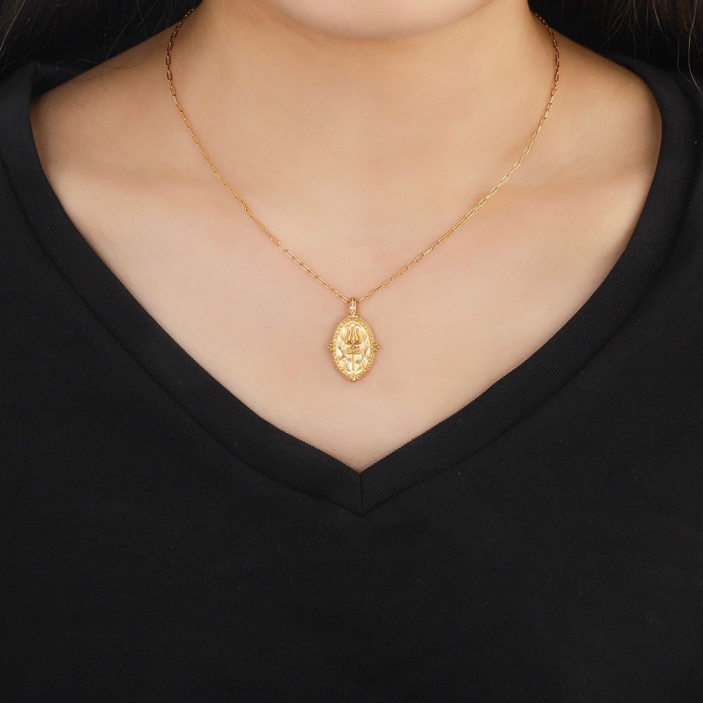 Trishul Pendant Necklace