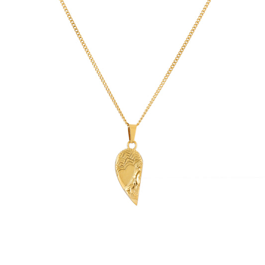 Shiva OR Parvati Half Heart Necklace (Individual Necklace Only)