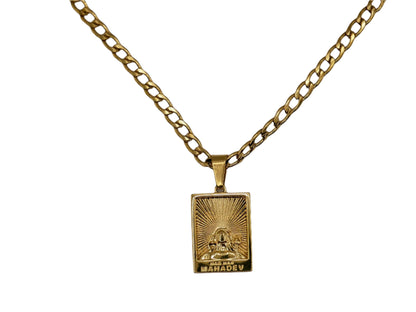 Lord Shiva Chain - Gold