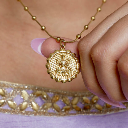 goddess lakshmi pendant