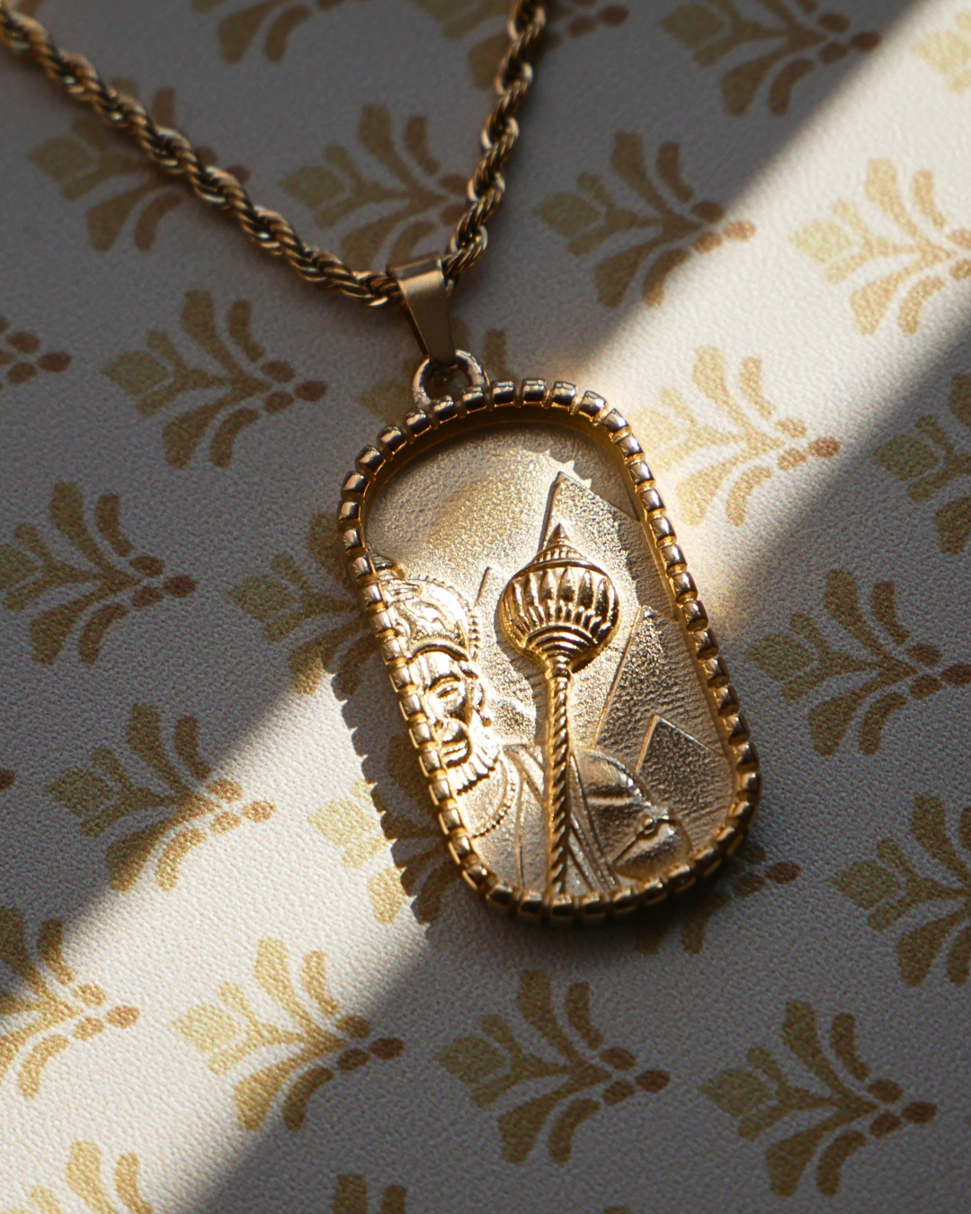 Hanuman Pendant Necklace