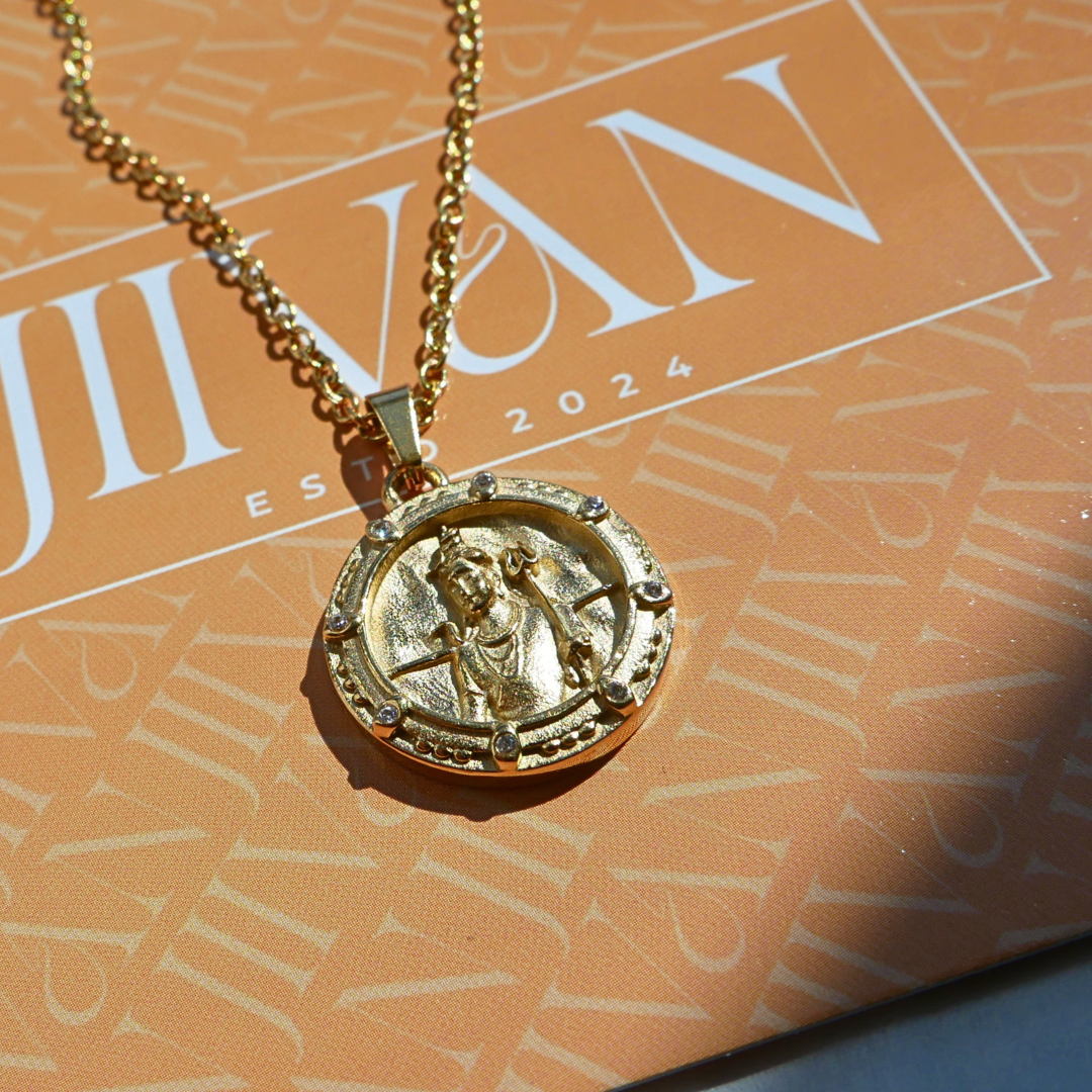 Lord Shiva Round Necklace
