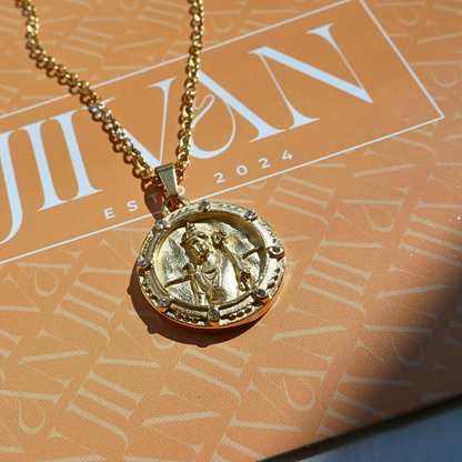 Lord Shiva Round Necklace